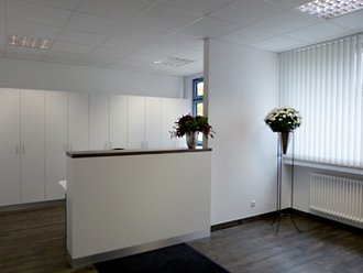 Teil des Eingangsbereiches